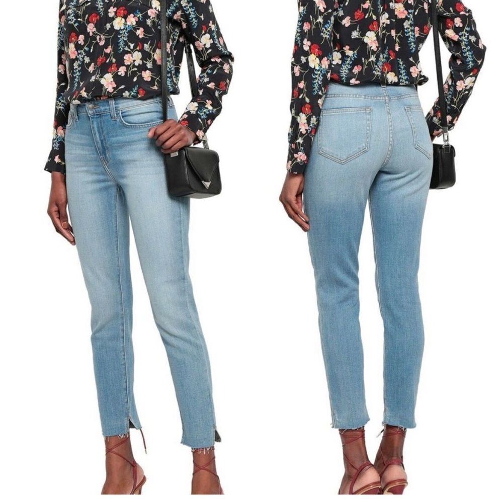 L'AGENCE Nicoline High-Rise Slim-leg Jeans Size 28